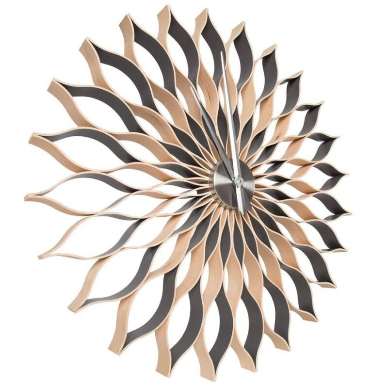 Zegar ścienny szary