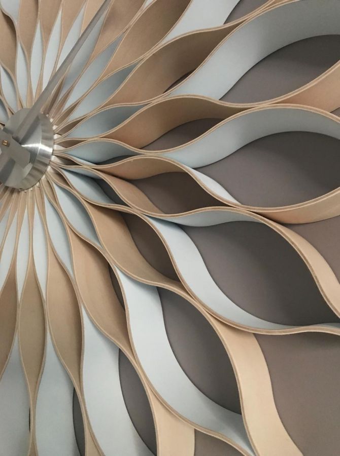 Zegar ścienny biały - obrazek 3