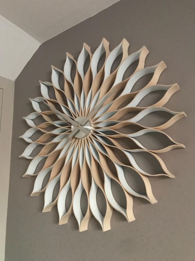 Zegar ścienny biały - obrazek 2